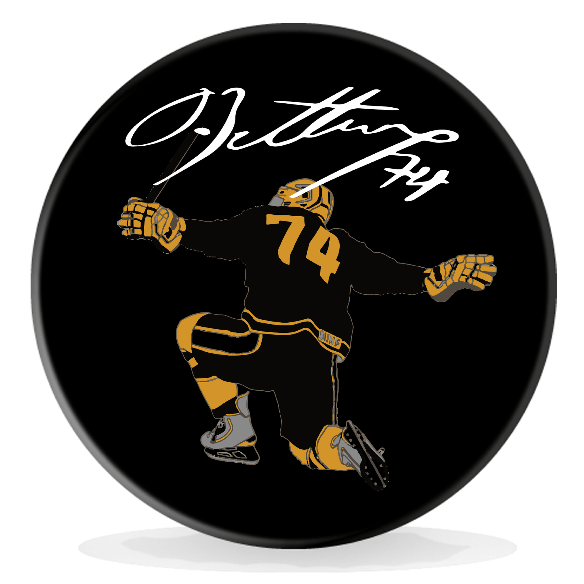 Signature Testimonial Puck