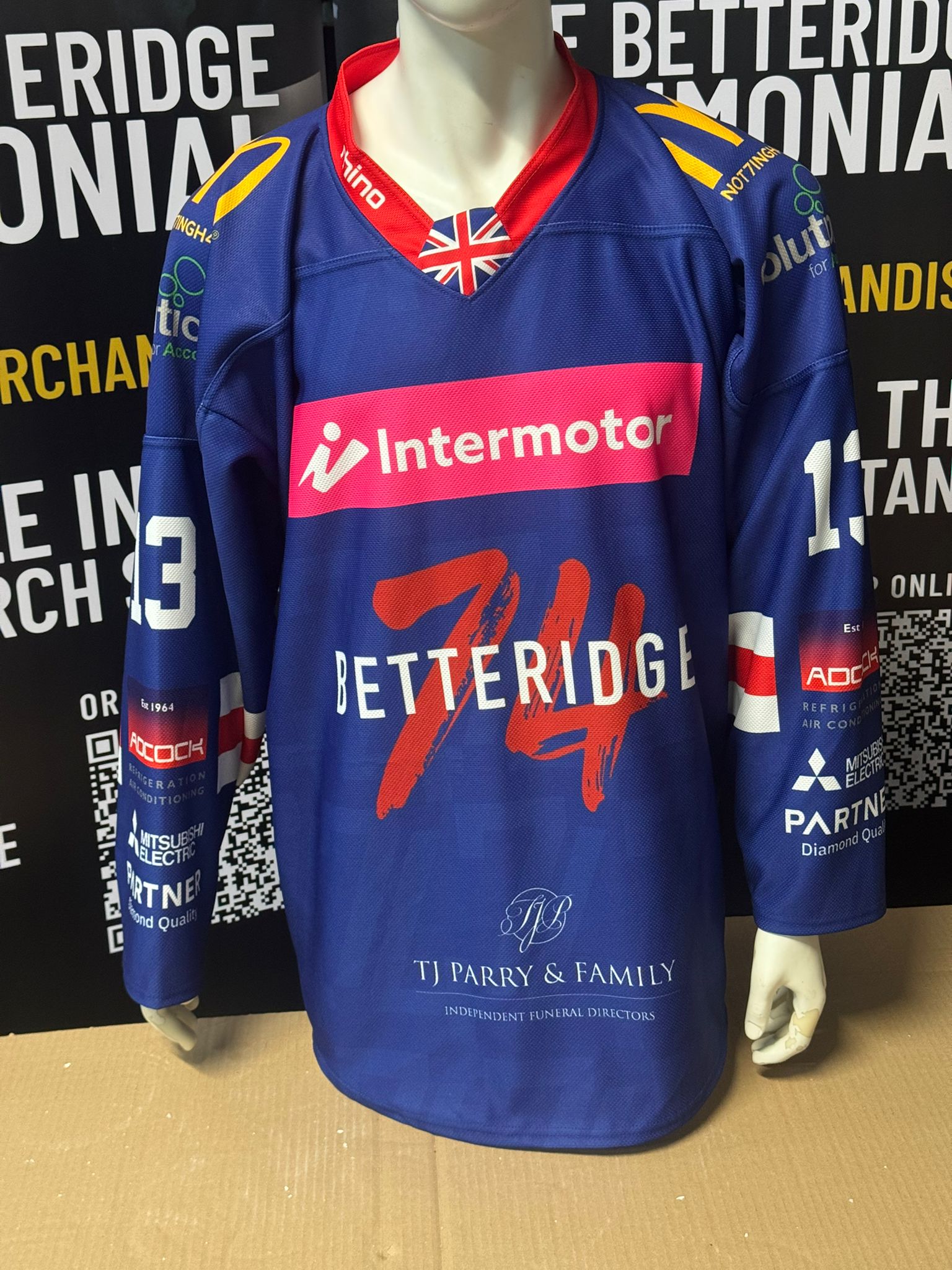 David Phillips Game-Worn Jersey (Signed)