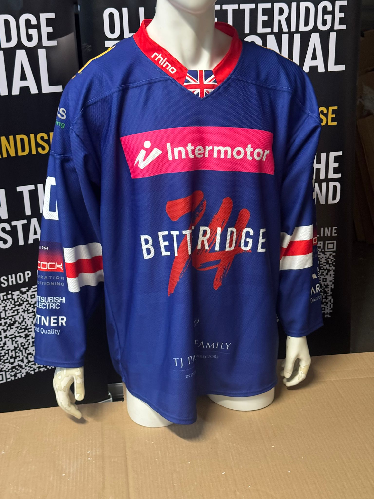 Jonathan Phillips Game-Worn Jersey (Signed)