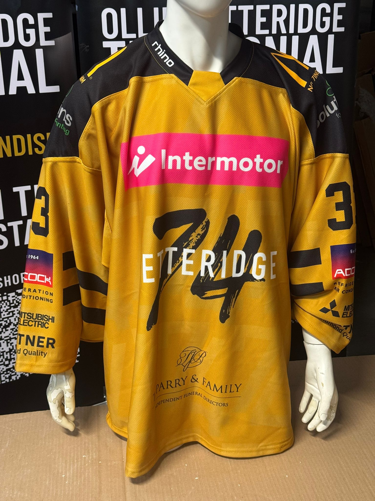 Luca Sheldon Match Shirt – Gold