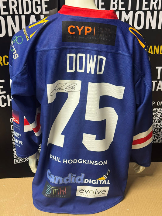 Robert Dowd Game-Worn Jersey (Signed)